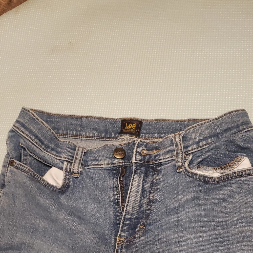 Lee Women's High Rise Light Blue Jeans